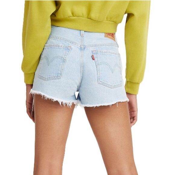 Levi's Original Red Tab Women's 501 Original High-Rise Jean Shorts - Picture 2 of 11